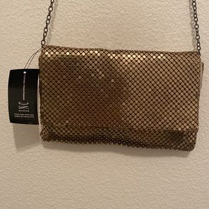 NWT Gold INC shoulder bag.